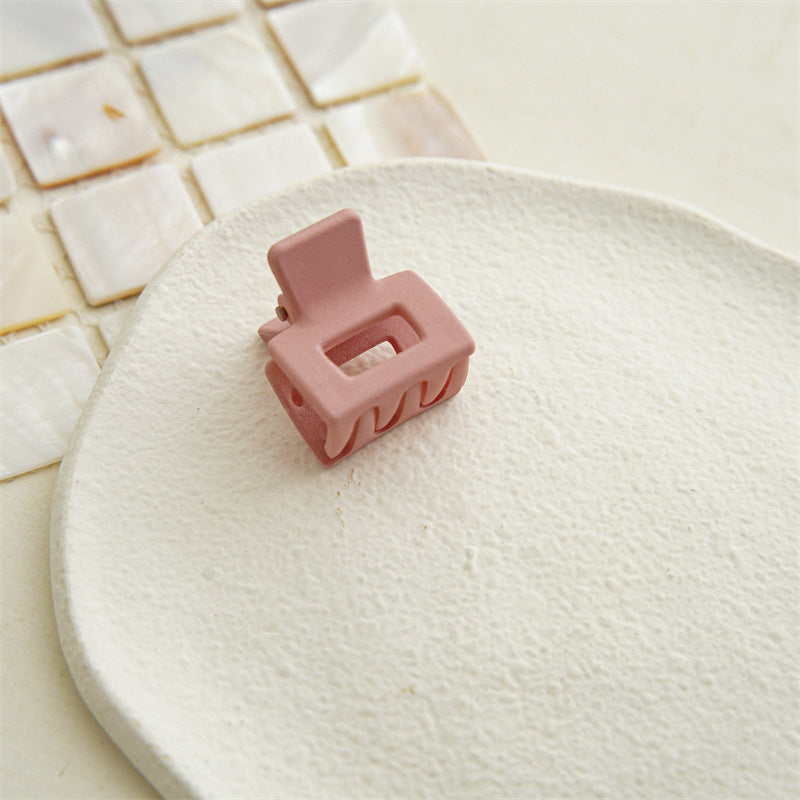 Matte Square Hair Claw Clip Women S5P757