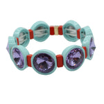 Load image into Gallery viewer, Enamel Prism Bead Bracelet Modular Elastic S5P207