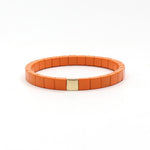 Load image into Gallery viewer, Bohemian Tile Bracelet Steel Enameled Plated S5P144
