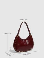 Load image into Gallery viewer, Multi Carry Shoulder Bag with Rivet Accents  S5P464