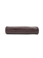 Load image into Gallery viewer, Brown Crocodile Grain Baguette Bag Women N6C033