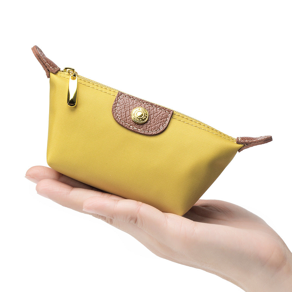 Mini Dumpling Coin Purse Portable Nylon N6F040