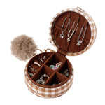 Load image into Gallery viewer, Portable Maillard Coin Jewelry Box Women S5P689