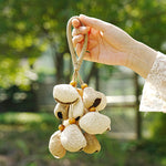 Load image into Gallery viewer, Natural Seed Pod Wind Chime Bag Charm Hanging N6F306