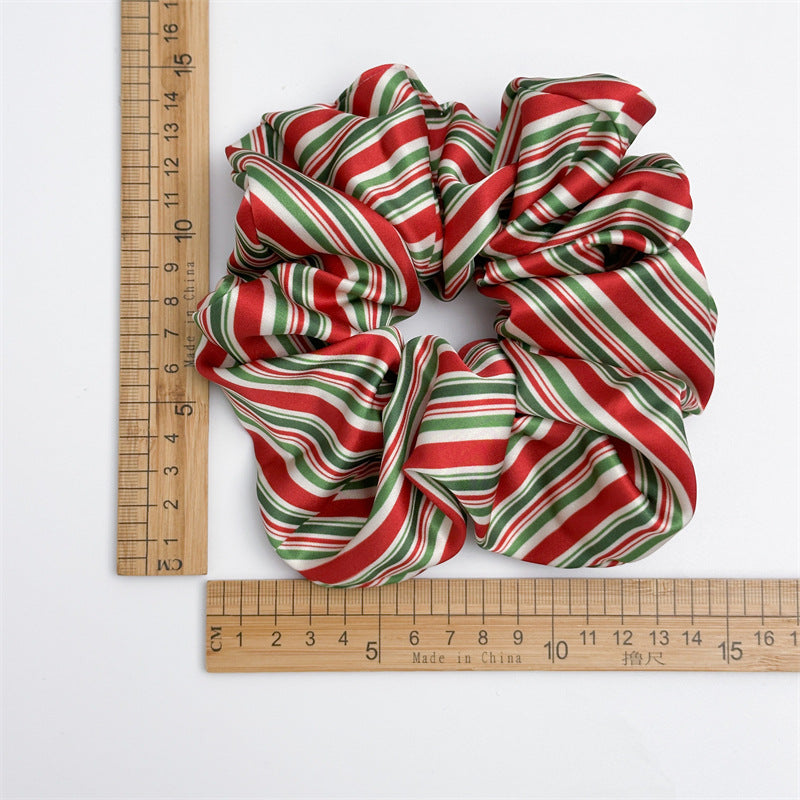 Womens Christmas Satin Scrunchie N6K006