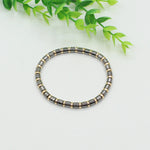 Load image into Gallery viewer, Tube Bead Chain Alloy Vitreous Enamel Rainbow S5P267