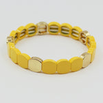 Load image into Gallery viewer, Multicolor Enamel Geometric Cuff Alloy Stove Fired S5P210