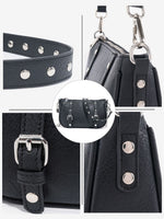 Load image into Gallery viewer, Boston Hobo Bag with Rivet and Chain Women N6C035