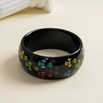 Load image into Gallery viewer, Womens Cross Print Acrylic Bracelet N6K140