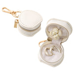 Load image into Gallery viewer, Compact PU Travel Jewelry Organizer Hanging Hook S5P400
