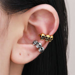 Load image into Gallery viewer, Halloween Punk Skull Clip On Earrings  S5P496