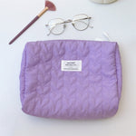Load image into Gallery viewer, Heart Shaped Organizer Pouch Polyester Multi Color S5P322