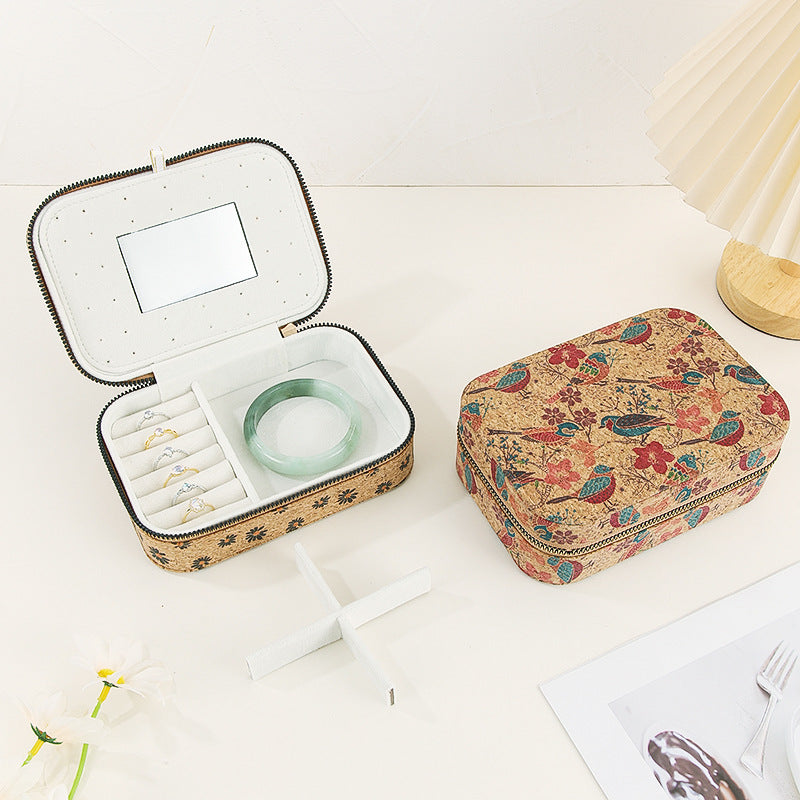 Large Multi-Function Jewelry Box with Velvet Lining N6E094