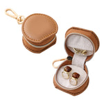 Load image into Gallery viewer, Compact PU Travel Jewelry Organizer Hanging Hook S5P400

