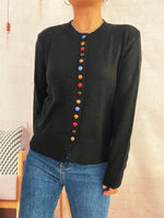 Load image into Gallery viewer, ColorBlock Button Cardigan Lightweight Options N5A209
