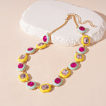 Load image into Gallery viewer, Geometric Necklace   Earrings   Alloy Hand Drop  S5P151