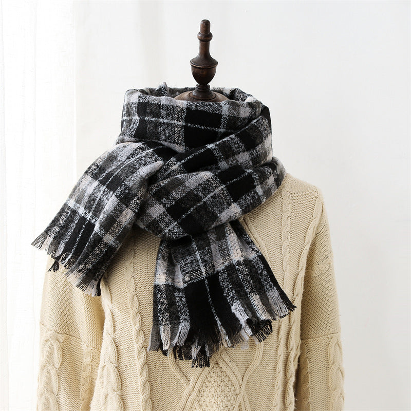 Heavyweight Thermal Shawl in Multiple Colors M5A225