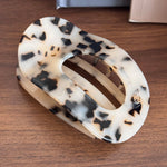 Load image into Gallery viewer, Retro Flat Acetate Hair Claw Clip Women N6C347