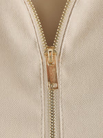 Load image into Gallery viewer, Drawstring Hooded Zip Jacket &amp; Jogger Pants Set Women N6H128