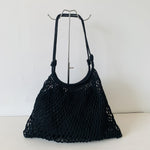 Load image into Gallery viewer, Handwoven Cotton Net Bag Beach Tote Large Capacity N6F146