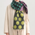 Load image into Gallery viewer, Polka Dot Faux Wool Wrap  M5A242