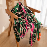 Load image into Gallery viewer, Animal Print Faux Cashmere Wrap  M5A213