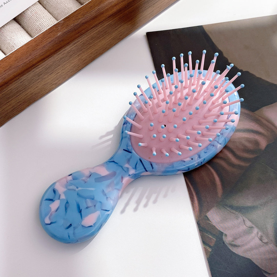 Retro Air Cushion Comb Acetate Sheet Portable N6C352