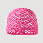Load image into Gallery viewer, Lightweight Solid Mesh Cotton Crochet Hat Women N6G215