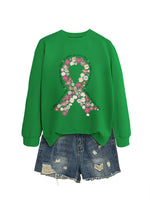 Load image into Gallery viewer, Casual Printed Crewneck Sweatshirt Women N6H046