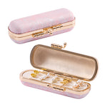 Load image into Gallery viewer, Portable Travel Jewelry Box Mini Leather Organizer N6F059