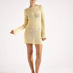 Load image into Gallery viewer, Bodycon Beach Dress Lightweight Sheer Coverup N5Z148
