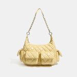 Load image into Gallery viewer, Quilted Chain Tote Bag Large Capacity Work Shoulder N6F147
