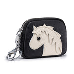 Load image into Gallery viewer, Women's Top-Grain Leather Horse Coin Purse N6J235
