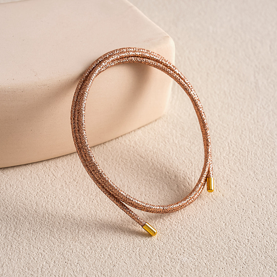 Womens Geometric Ribbon Magnetic Bracelet N6K144