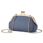 Load image into Gallery viewer, Women's Top-Grain Leather Chain Shell Bag N6J220