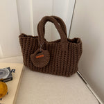 Load image into Gallery viewer, Women's Woven Cotton-Feel Shoulder Phone Bag N6J172