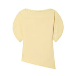 Load image into Gallery viewer, Designer Round Neck Puff Short Sleeve T-Shirt Women N6C267