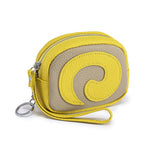 Load image into Gallery viewer, Women's Top-Grain Leather Swiss Roll Coin Purse N6J234