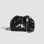 Load image into Gallery viewer, Pleated Bucket Bag PU Cloud Silhouette S5P309