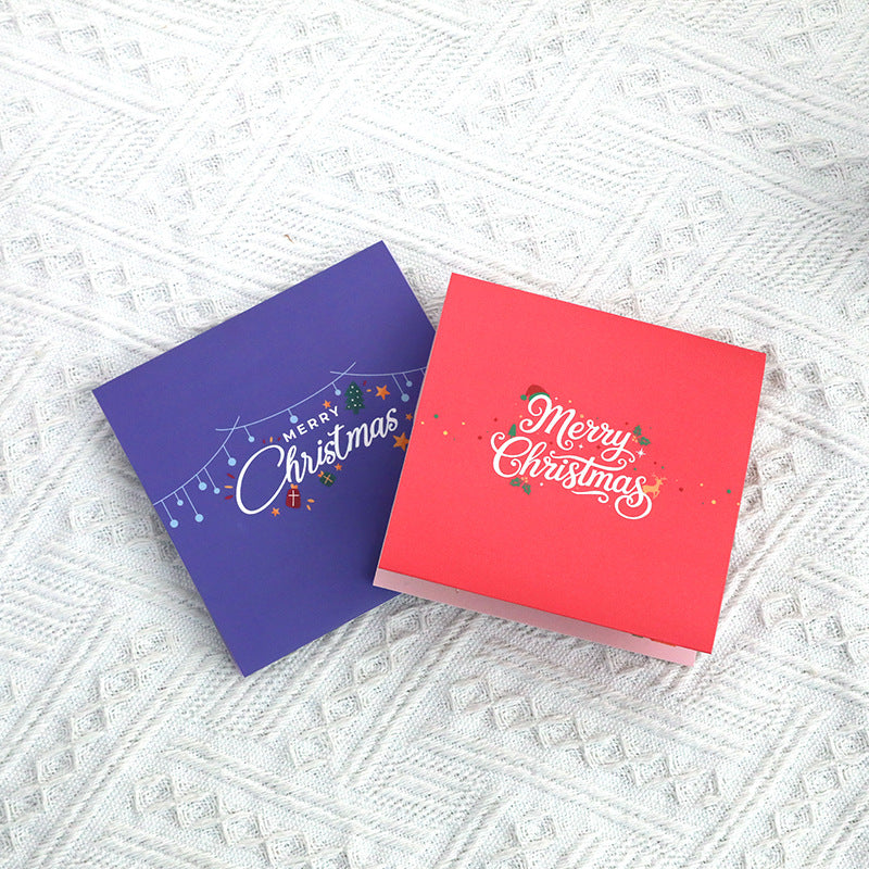 3D Cartoon Christmas Greeting Card N6K302