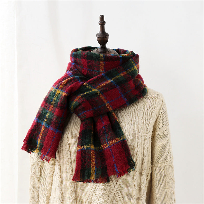Heavyweight Thermal Shawl in Multiple Colors M5A225