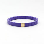 Load image into Gallery viewer, Bohemian Tile Bracelet Steel Enameled Plated S5P144
