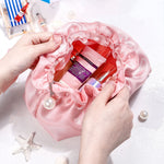 Load image into Gallery viewer, Wrinkle Cloud Makeup Bag Portable Cosmetic Organizer N6F039