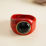 Load image into Gallery viewer, Womens Marbled Geometric Acrylic Bracelet N6K138