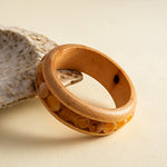 Load image into Gallery viewer, Wood and Marbled Acrylic Beaded Bracelet N6K141