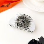 Load image into Gallery viewer, Halloween Ghost Pumpkin Acrylic Claw Clip S5P539