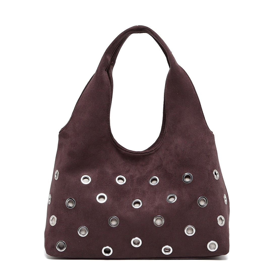 Velvet Tote Bag with Magnetic Closure S5P599