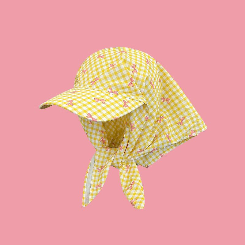 Bow Triangle Bandana Cap Women N6C366