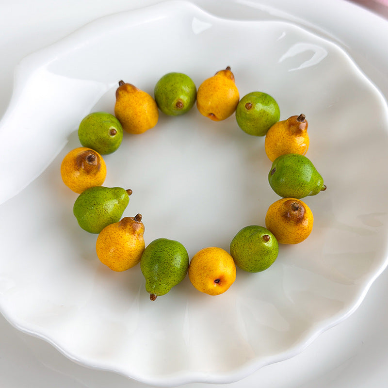 Fun Fruit Elastic Bracelet Cute Dopamine Summer N6H105