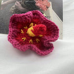 Load image into Gallery viewer, 3D Floral Accent Composite Ponytail Hair Tie S5P430
